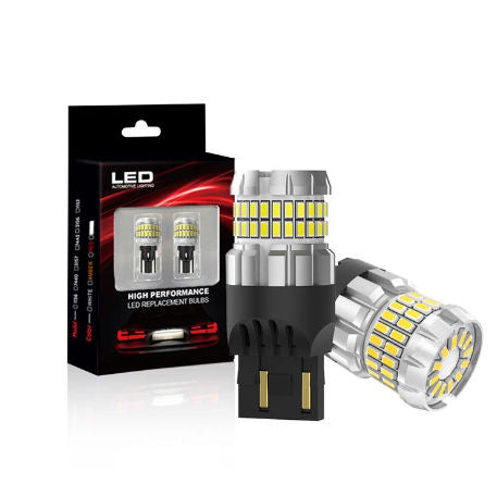 Ampoules LED types 1156, 1157, 3156, 3157, 7443, T10, T15
