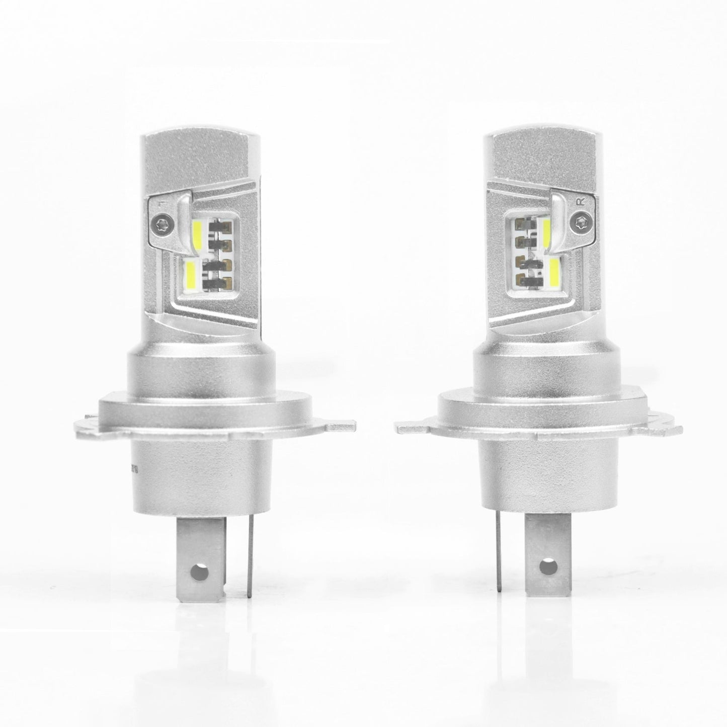 Paire LED super Compact, SANS FAN, pour Autos, MOTOS, FOGS, VTT, 10000Lm/paire, 6500K.