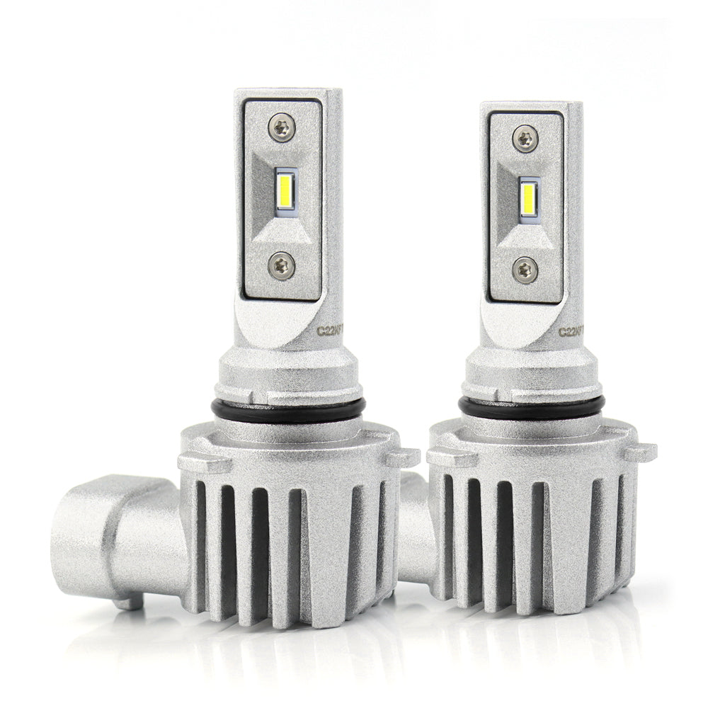 Paire LED pour FOGS, JAUNE 3000K, parfait pour la pluie et les tempêtes de neige.
