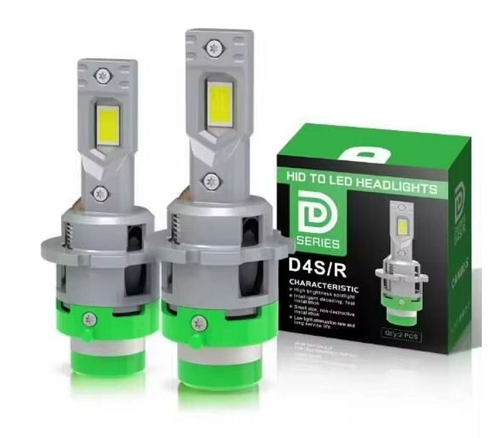 Conversion HID vers LED - Types: D1S / D2S / D3S / D4S / D8S - 100% Plug and play