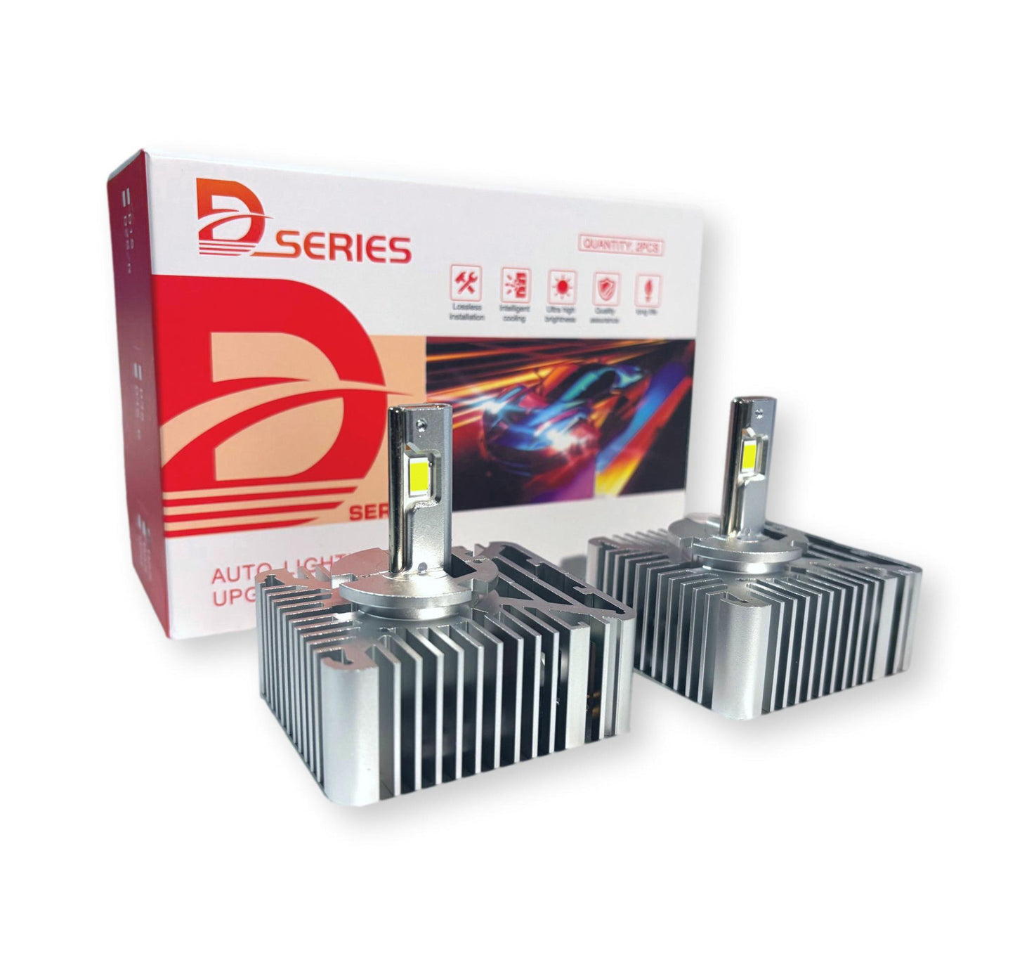 Paire LED type D5S pour Silverado/Sierra 1500 2016-2018 à HID d'origine.