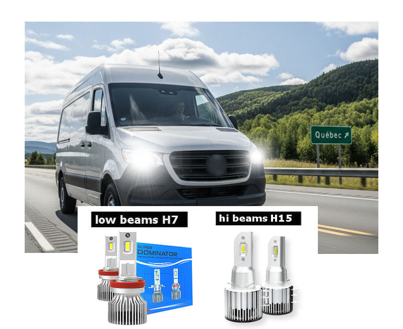 Kit LED Mercedes Benz SPRINTER 2019-2020-2021-2022-2023-2024-2025