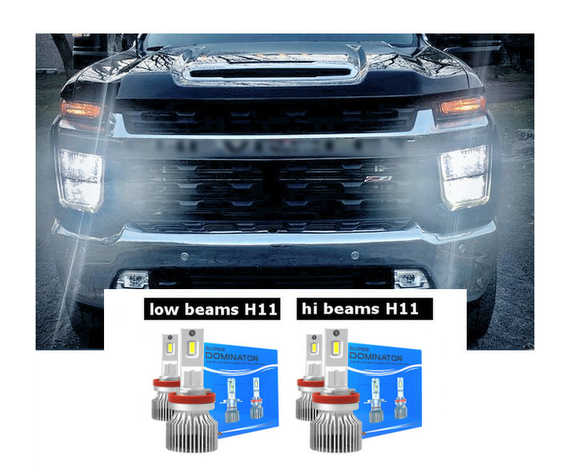 Kit LED CHEVROLET SILVERADO 2500 2020-2021-2022-2023-2024-2025