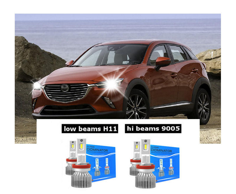 Kit LED MAZDA CX-3 2016-2017-2018-2019-2020-2021-2022