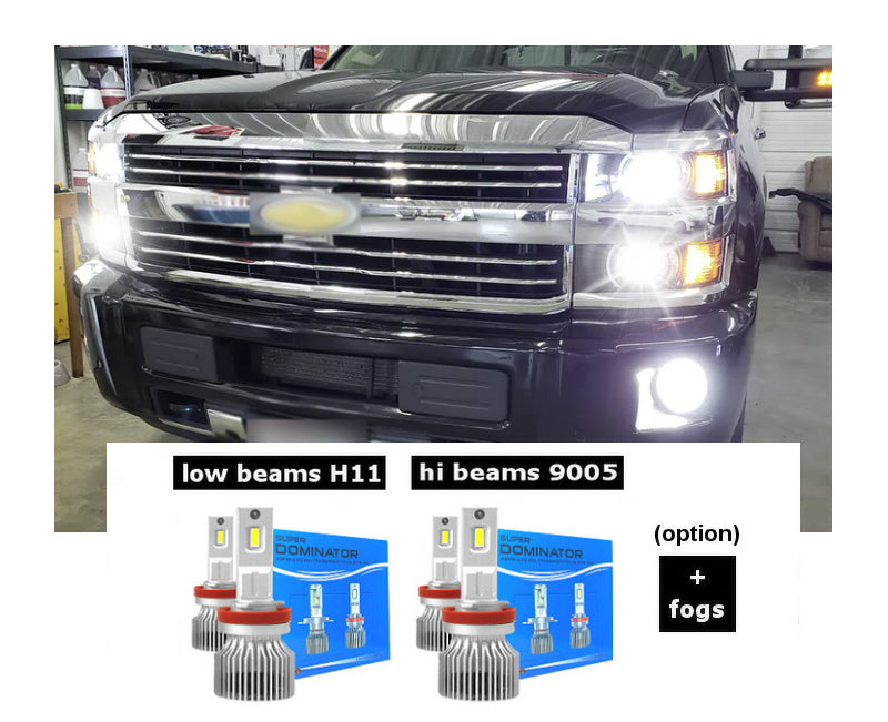 Kit LED CHEVROLET SILVERADO 1500/2500 2008-2009-2010-2011-2012-2013-2014-2015