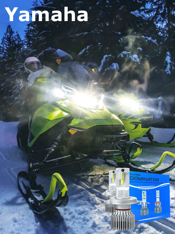 Kit LED pour motoneiges YAMAHA, 20 000 lumens/paire, 6500K, 110W/paire