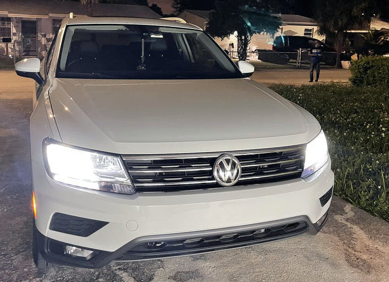 Paire LED H7 Custom #2 pour M-Benz CLA et VW Tiguan 2018-2021 et plus.