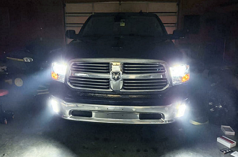 KIT LED RAM 1500 "CLASSIC" 2019-2020-2021-2022-2023-2024 (phares réflecteurs)