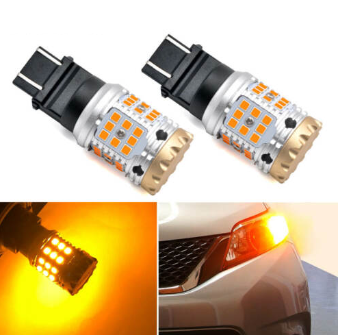 LED pour clignotants, hyper puissant, résistance intégrée! (paire)