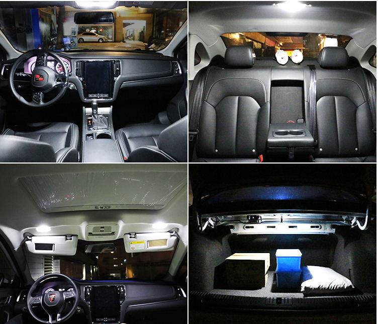 LED C5W pour intérieur d'auto. 31mm 36mm 39mm 42mm CANBUS SANS ERREUR