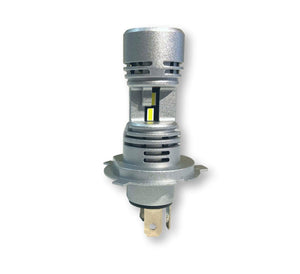 LED compact ventilé de type H4/9003 pour MOTO, courant AC/DC (1 unité)