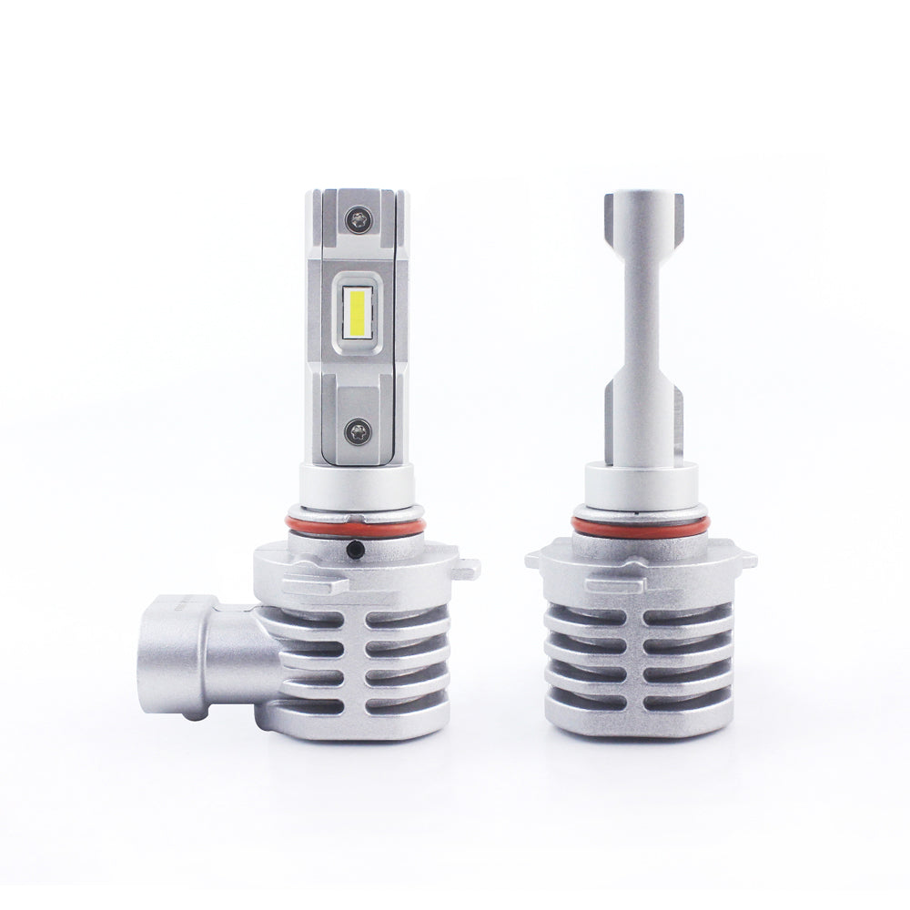 Paire LED super Compact, SANS FAN, pour Autos, MOTOS, FOGS, VTT, 10000Lm/paire, 6500K.
