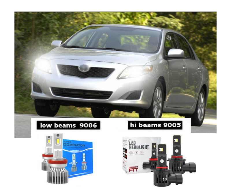 Kit LED TOYOTA COROLLA 2003-2004-2005-2006-2007-2008-2009-2010-2011-2012-2013