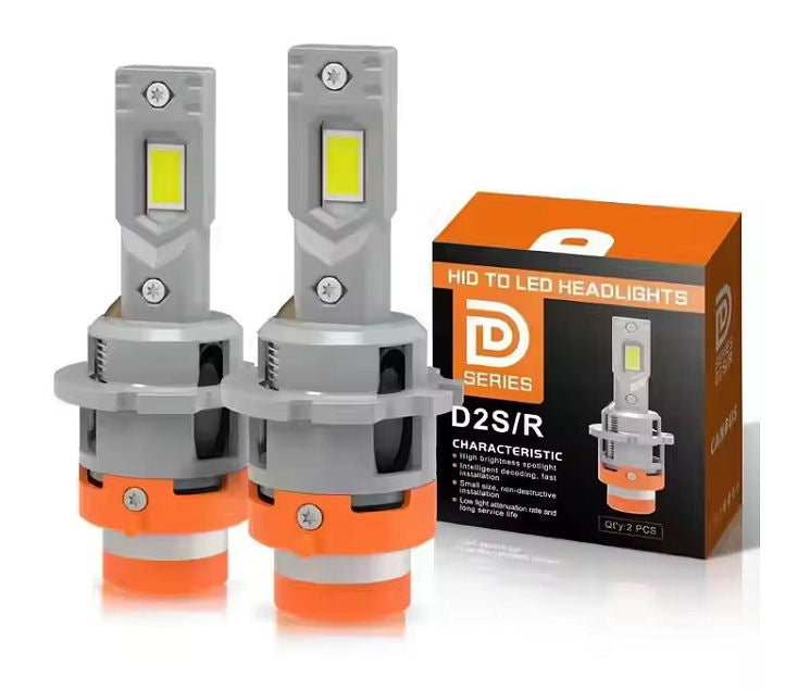 Conversion HID vers LED - Types: D1S / D2S / D3S / D4S / D8S - 100% Plug and play