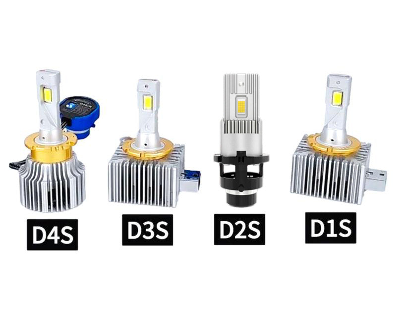 Conversion HID vers LED - Types: D1S / D2S / D3S / D4S - 100% Plug and play