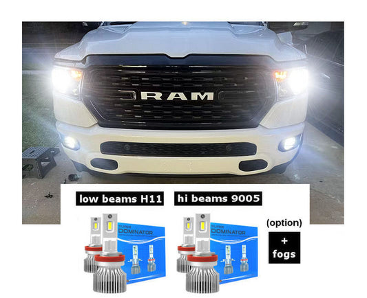 Kit LED RAM DT (NEW GEN) 1500 2019-2020-2021-2022-2023-2024 (pas Classic)