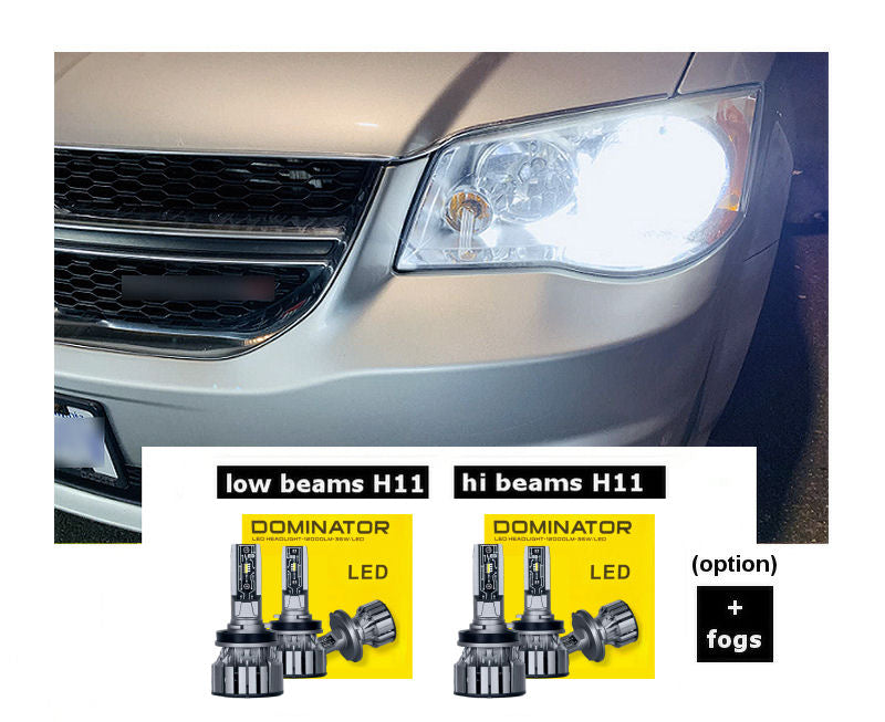 Kit LED DODGE GRAND CARAVAN 2011, 2012, 2013, 2014, 2015, 2016, 2017, 2018, 2019, 2020