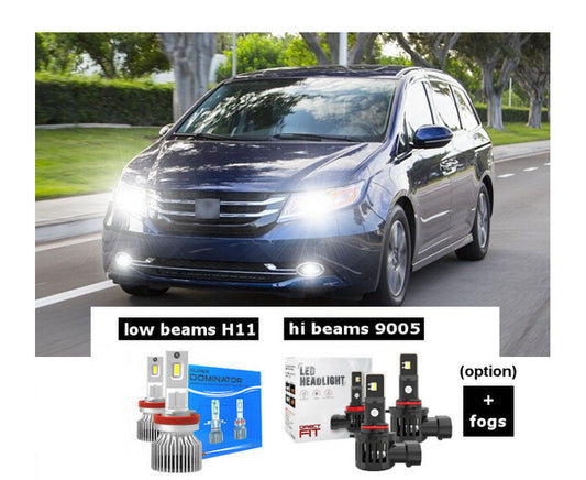 Kit LED HONDA Odyssey 2011-2012-2013-2014-2015-2016-2017-2018-2019-2020