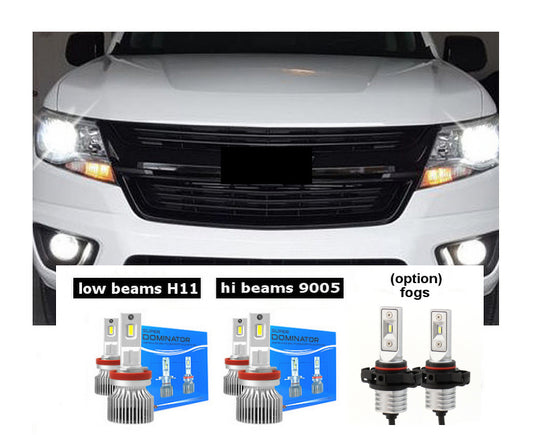 Kit LED CHEVROLET COLORADO/ CANYON 2015-2016-2017-2018-2019-2020-2021-2022-2023