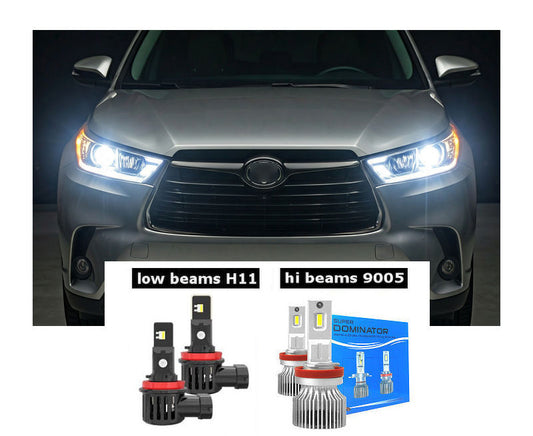 Kit LED TOYOTA HIGHLANDER 2017, 2018, 2019