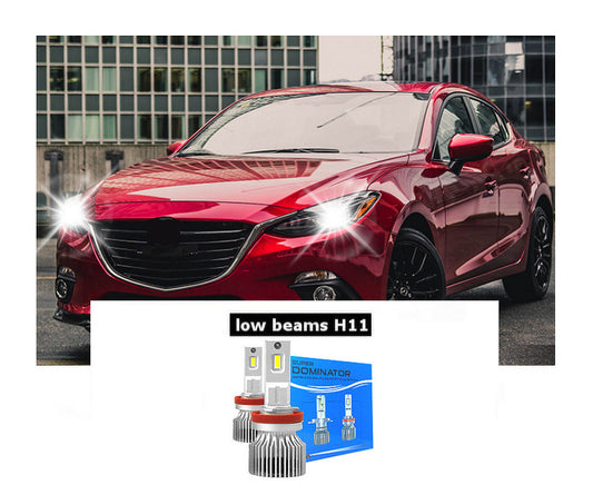 Kit LED MAZDA 3 2010-2011-2012-2013-2014-2015-2016-2017-2018