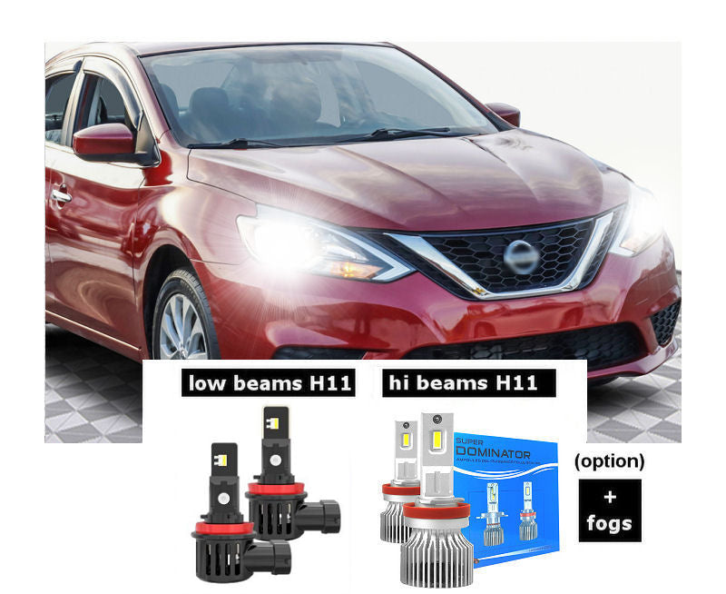 Kit LED NISSAN Sentra  2013-2014-2015-2016-2017-2018-2019