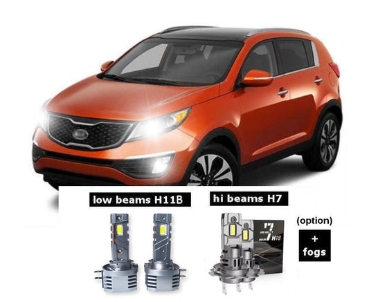 Kit LED KIA Sportage 2011-2012-2013-2014-2015-2016