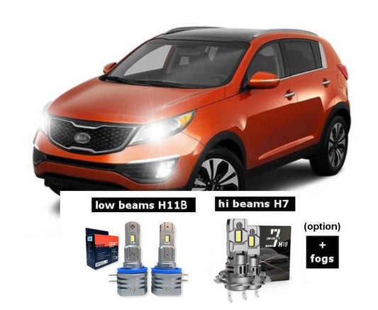 Kit LED KIA Sportage 2011-2012-2013-2014-2015-2016