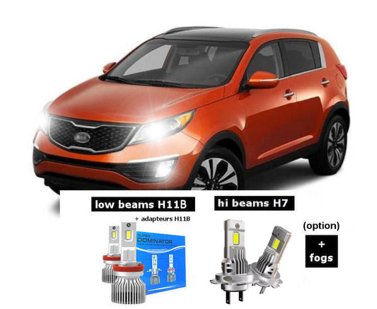 Kit LED KIA Sportage 2011-2012-2013-2014-2015-2016