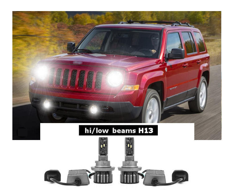 Kit LED JEEP PATRIOT 2007-2009 ET 2010-2011-2012-2013-2014-2015-2016-2017