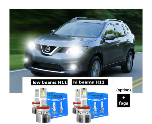 Kit LED NISSAN Rogue 2014-2015-2016-2017-2018-2019-2020-2021-2022