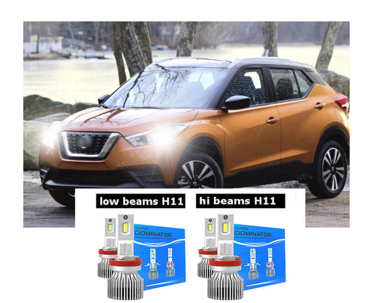 Kit LED NISSAN KICKS 2018-2019-2020-2021-2022-2023-2024