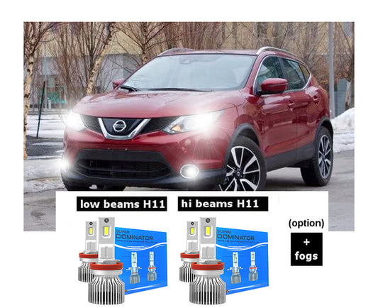 Kit LED NISSAN Qashqai 2017-2018-2019-2020-2021-2022-2023