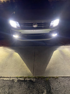 Paire LED H7 Custom #2 pour M-Benz CLA et VW Tiguan 2018-2020 et plus.