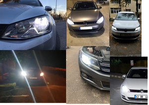 Kit LED Volkswagen GOLF & GTI 2010-2011-2012-2013-2014-2015-2016-2017