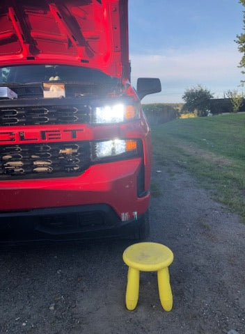 Kit LED CHEVROLET SILVERADO 1500 CUSTOM, TRAIL BOSS  2019-2020-2021-2022-2023-2024-2025