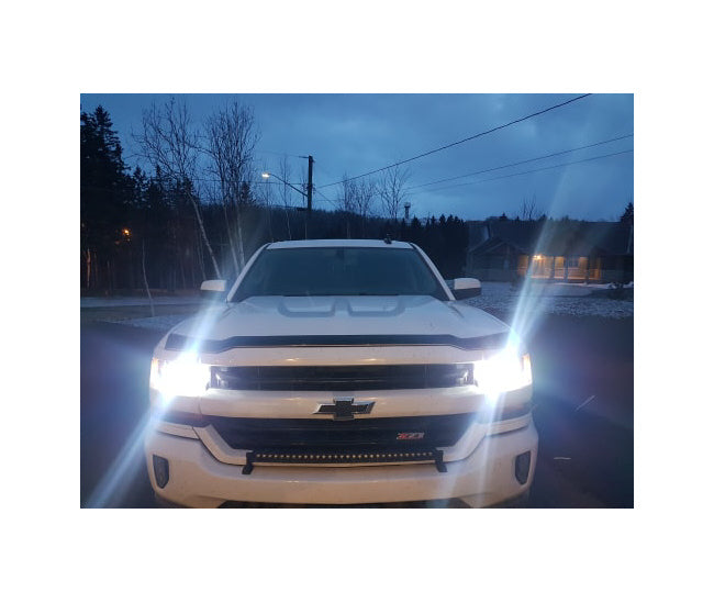 Paire LED type D5S pour Silverado/Sierra 1500 2016-2018 à HID d'origine.