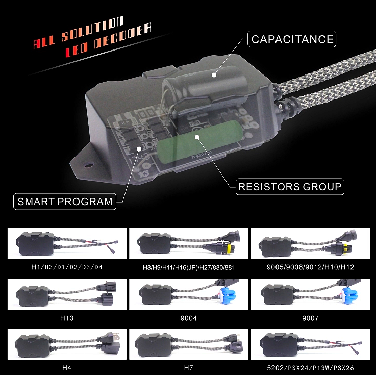 Modules canbus / anti-scintillement (paire)