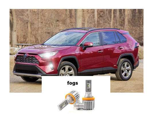 Kit LED FOGS TOYOTA RAV4 2019-2020-2021